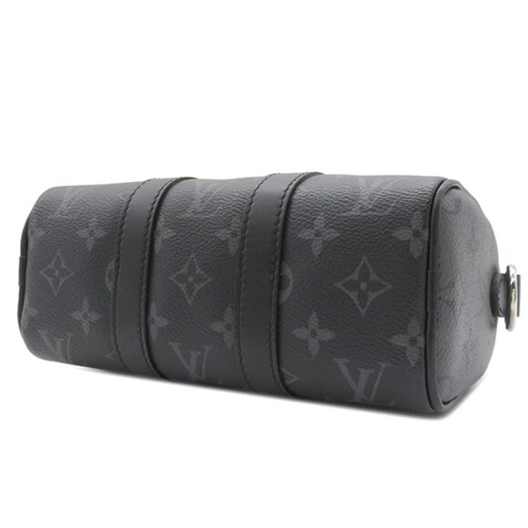 Louis Vuitton Keepall XS Monogram Eclipse Shoulder Black - Picture 3 of 9